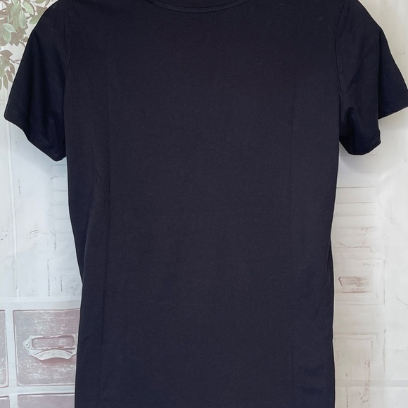 Levis Womens Black Sparkle Logo Perfect Tee Shirt Plus Sz. 1X NEW - Picture 12 of 12